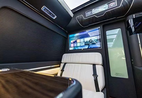 豐田考斯特黑武士12座細(xì)節(jié) (1)