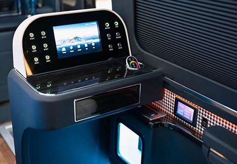 豐田考斯特黑武士12座細(xì)節(jié) (3)